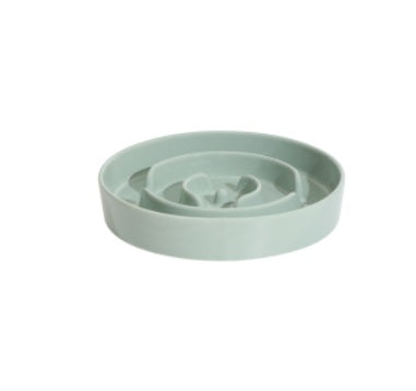 Pet Slow Food Ceramic Neck Protection Bowl