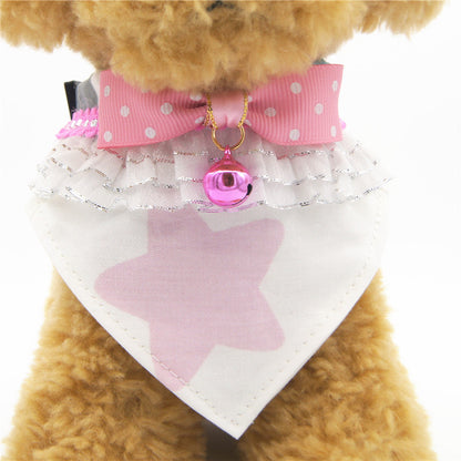 New Style Pet Collar Bow Tie Collar Detachable Dog Collar Pet Supplies