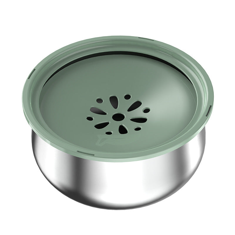 Stainless Steel Large Capacity Pet Water Bowl