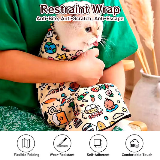 Multi-function Pet Wrap Cloth Camera Cover Protective Wrap Cloth Magic Self-Adhesive Cloth SLR Lens Protective Bag Cosmetic Bag