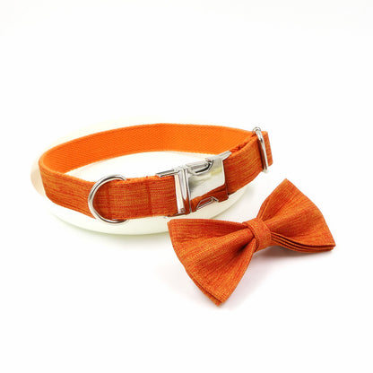 Pet Supplies Hot Dog Collar Leash, Pet Bow Collar Pet Leash