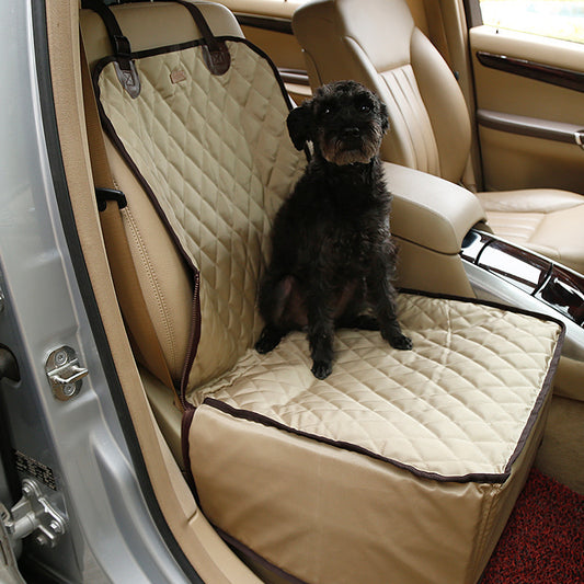 Cross border supply of pet car mats, vehicle mats, dog cars, thickening waterproof mats, front seats, single seat pet car mats