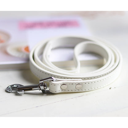 Pet leash collar