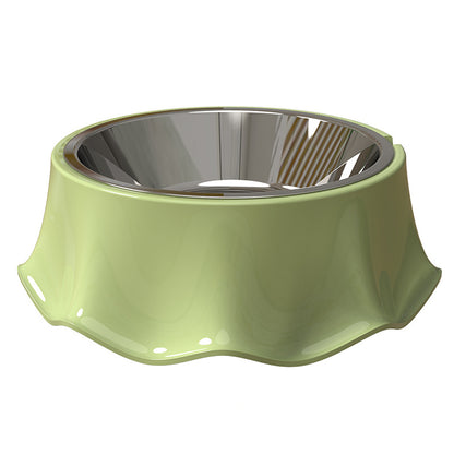 Pet Cat Dog Bowl For Food And Water, Stainless Steel Pet Feeding Bowl, Cat Bowls Non-Slip Stainless Steel Small Cat Food Bowls Durable Non-Skid Insulated Heavy Duty With Rubber Bottom