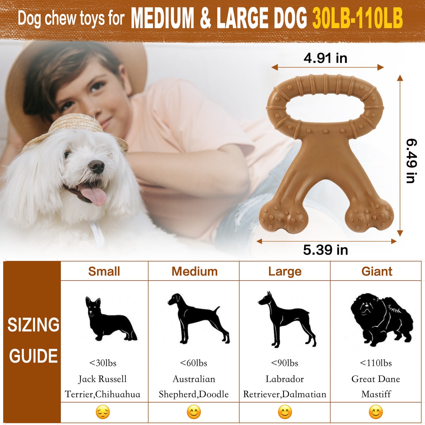 Dog Interactive Chewing Toy Molar