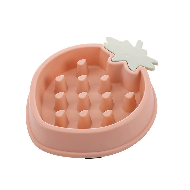 Pineapple Slow Food Bowl Food Grade Plastic Pet Dog