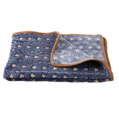 Warm Pet Supplies Flannel Printed Blanket