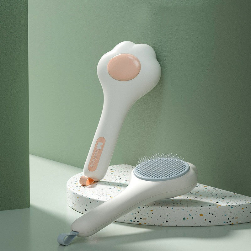 Cute Claw Pet Self Cleaning Comb