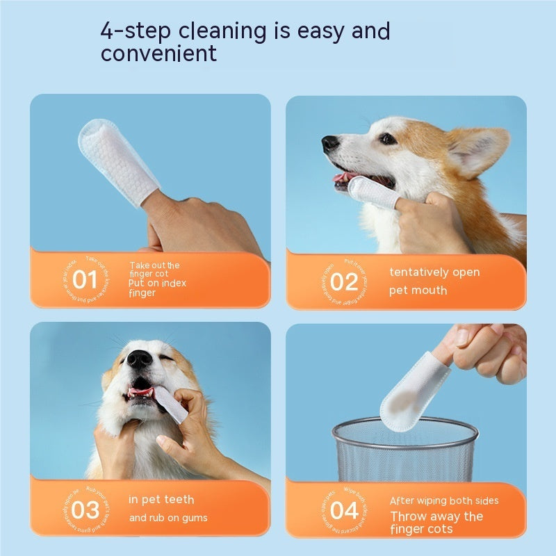 Pet Improve Oral Cleaning Wipes