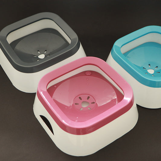 Mouth Wet-proof Cat Water Bowl Cat Drinking Water Apparatus