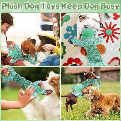 Large Squeaky Dog Toys Plush Dog Toys With Soft Fabric For Small Medium And Large Pets  Tug Of War Dog Toys For Indoor Play